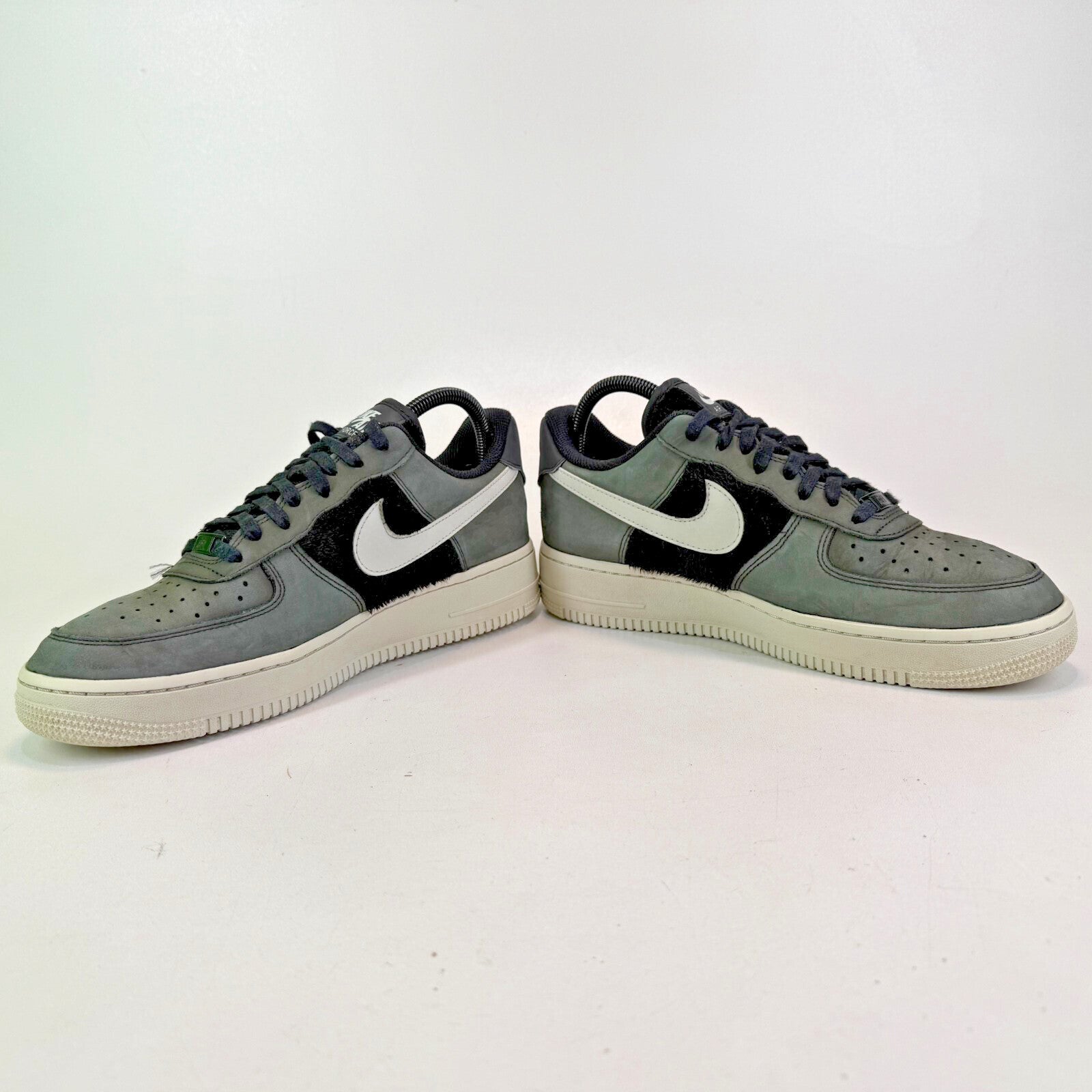 Nike Air Force 1 Low MEM 4 Grey & Black Fur/Bone - UK 6.5 EU 40.5 - DO6714-001