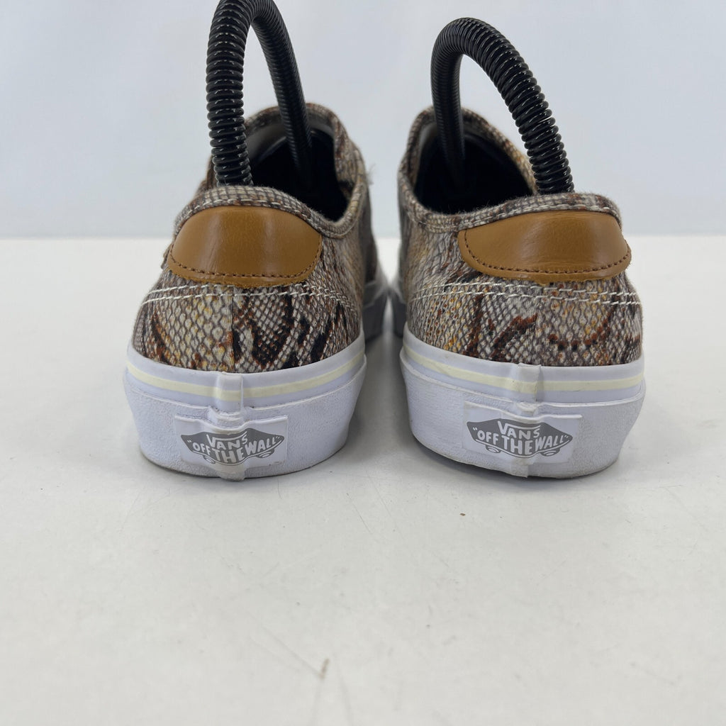 Vans Off The Wall Classic Snake Print Shoes size UK 4 EU 36.5