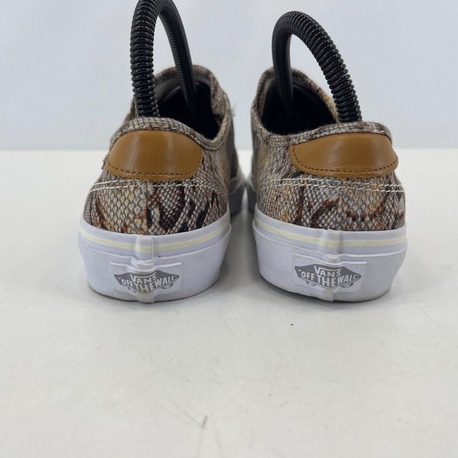 Vans Off The Wall Classic Snake Print Shoes size UK 4 EU 36.5