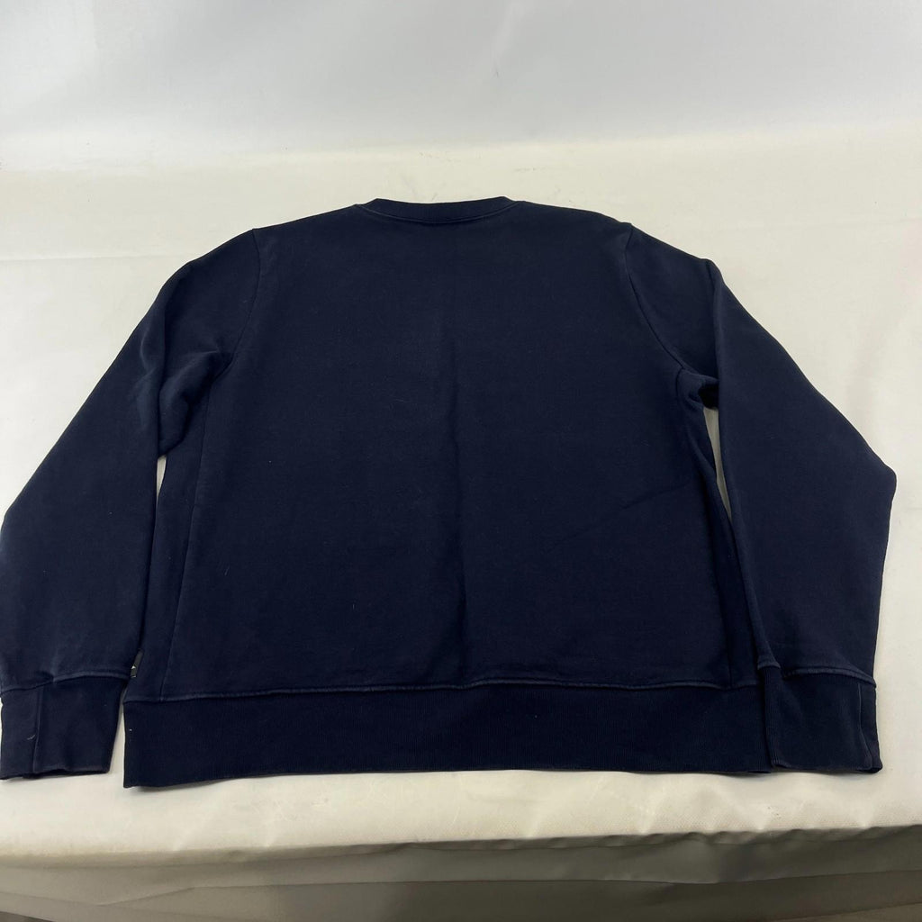 Paul Smith PS Spellout Sweatshirt Mens 2XL Slim Fit Crew Pullover Navy Blue