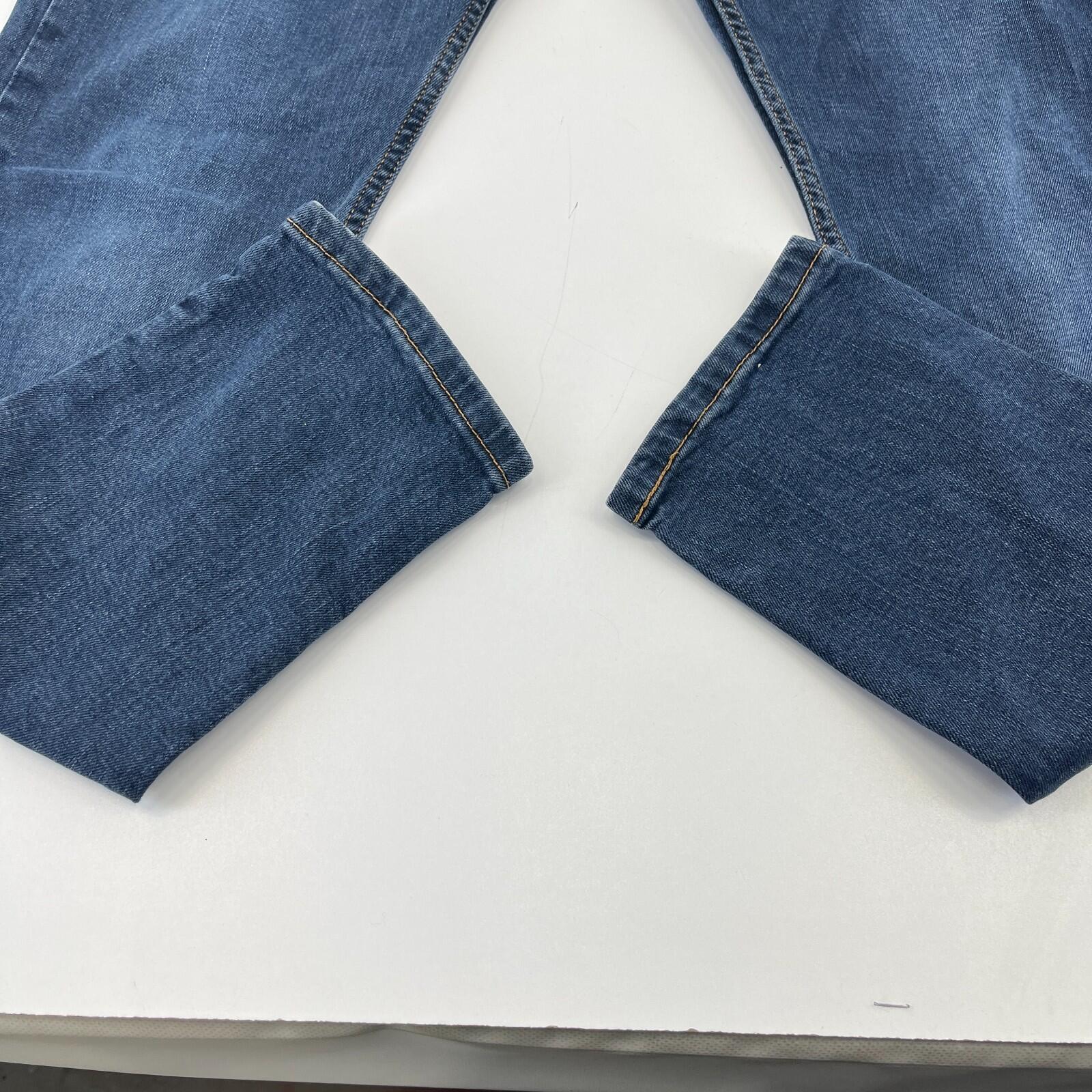 Levis 512 Slim Jeans W30" *L29" Men Blue Stretch Red Tab Zip Fly