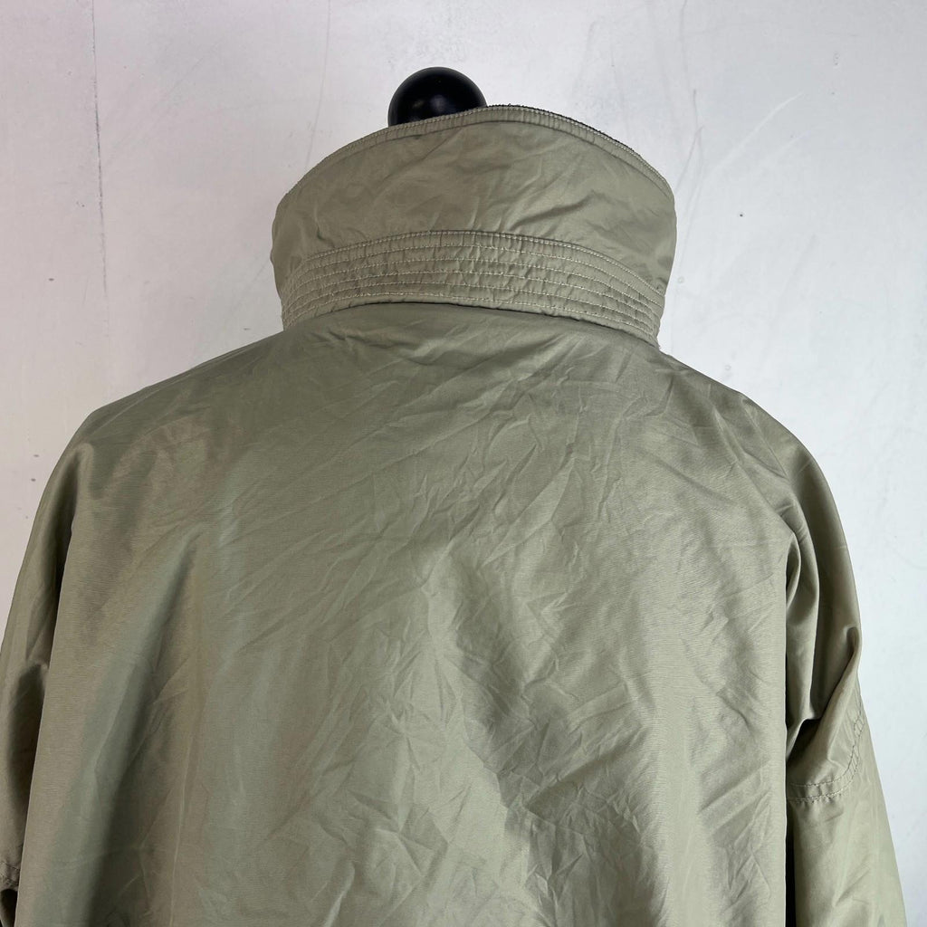 Columbia Men's Bomber Jacket Beige Fleece Lined Warm Casual US size 2XL - UK 3XL