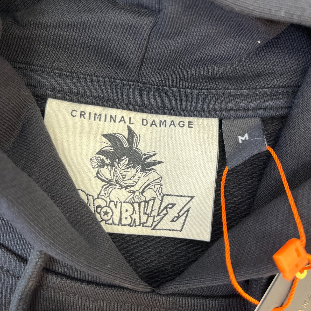 Criminal Damage Limited Edition Dragonball Z Hoodie Black size M New with Tags