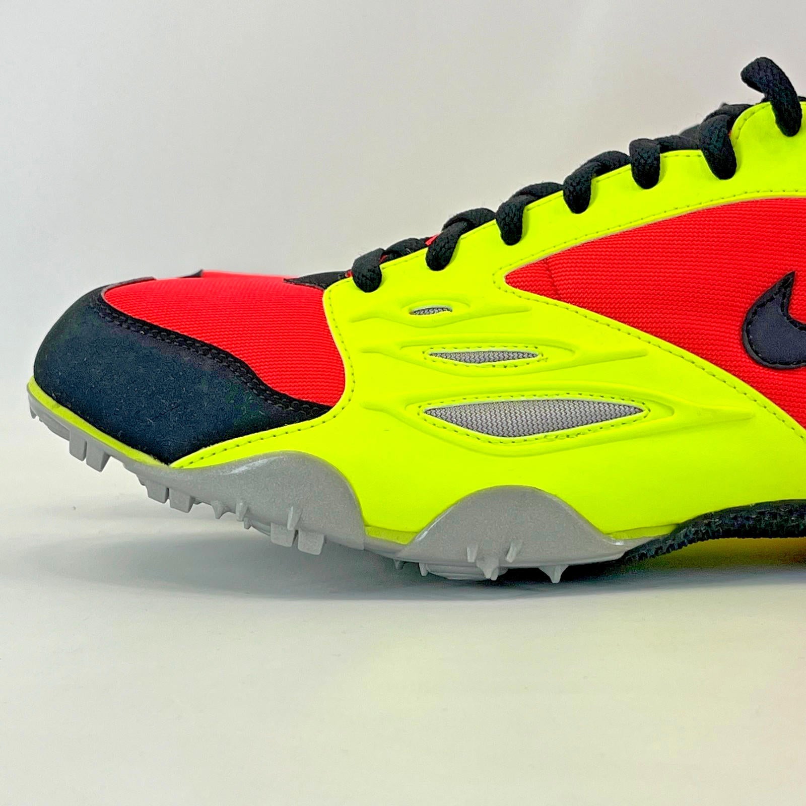 Nike Zoom Rival S Spikes Running Shoes Trainers UK size 13 Neon/Orange Black NEW