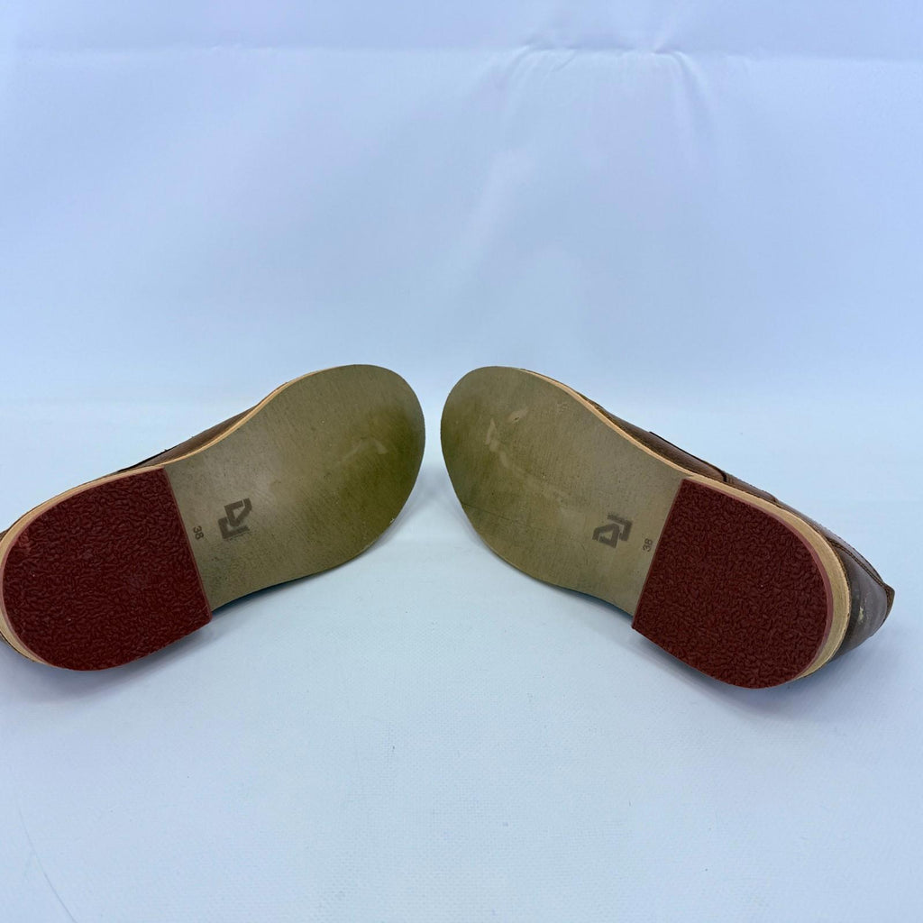 Delicious Junction DJ Mayfield Casual Shoes in Brown Mod UK size 5 - See Details