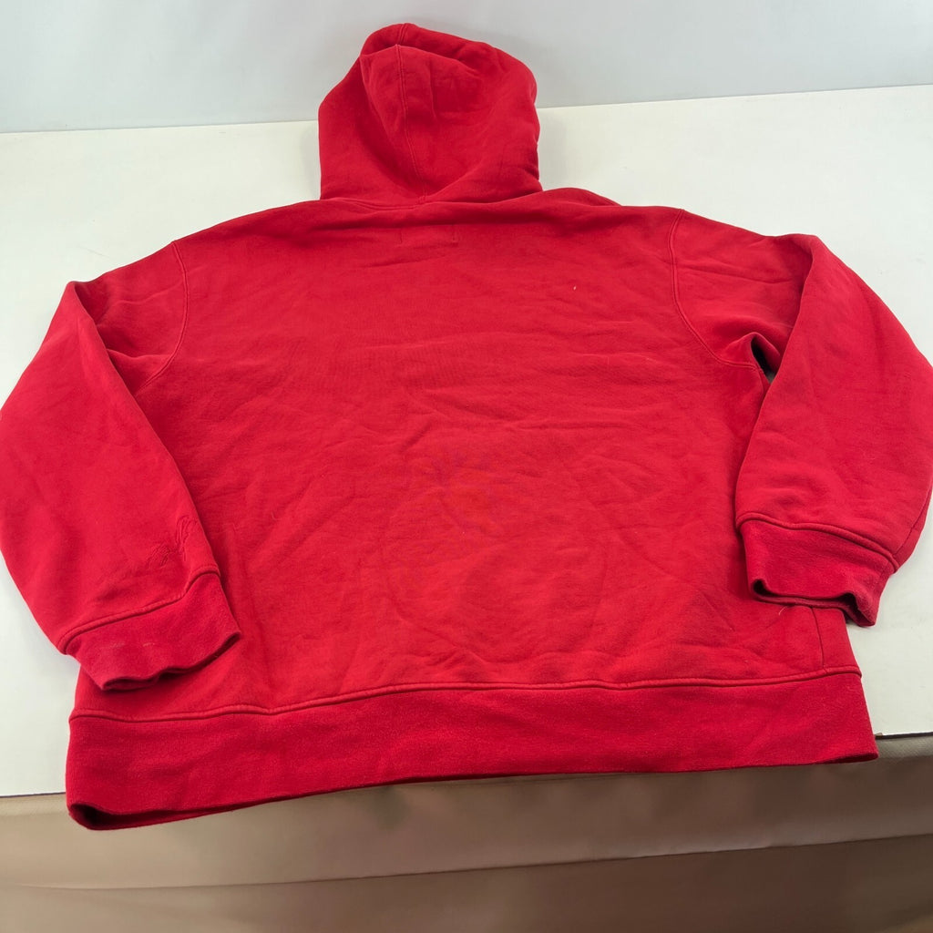 Air Jordan Red Jumpman Hoodie in Red Mens Large Sweatshirt Hooded Jumper Nike