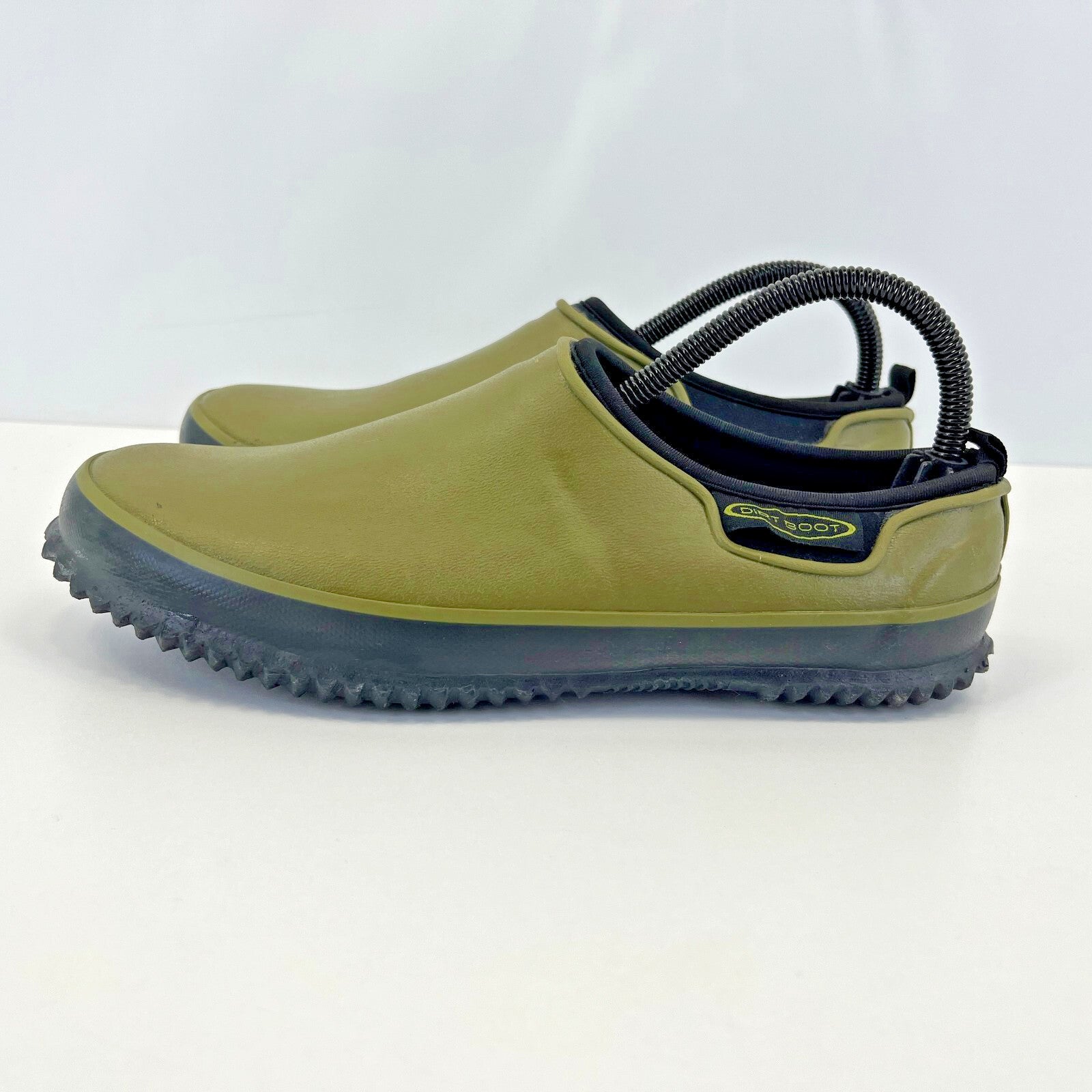 Dirt Boot Neoprene Waterproof Outdoor Garden Muck Shoes Slippers Green UK size 7