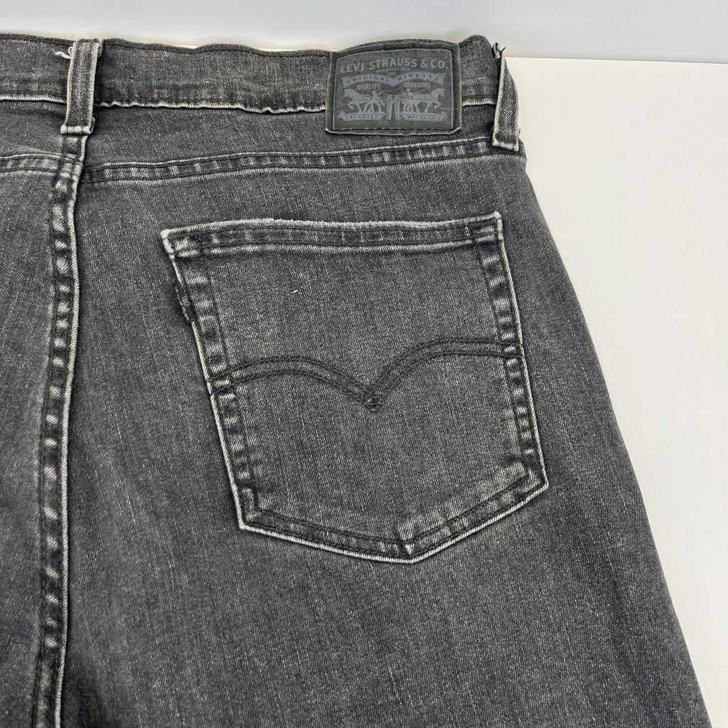 Levi’s 724 High Rise Straight Jeans Charcoal Grey W32" L30"