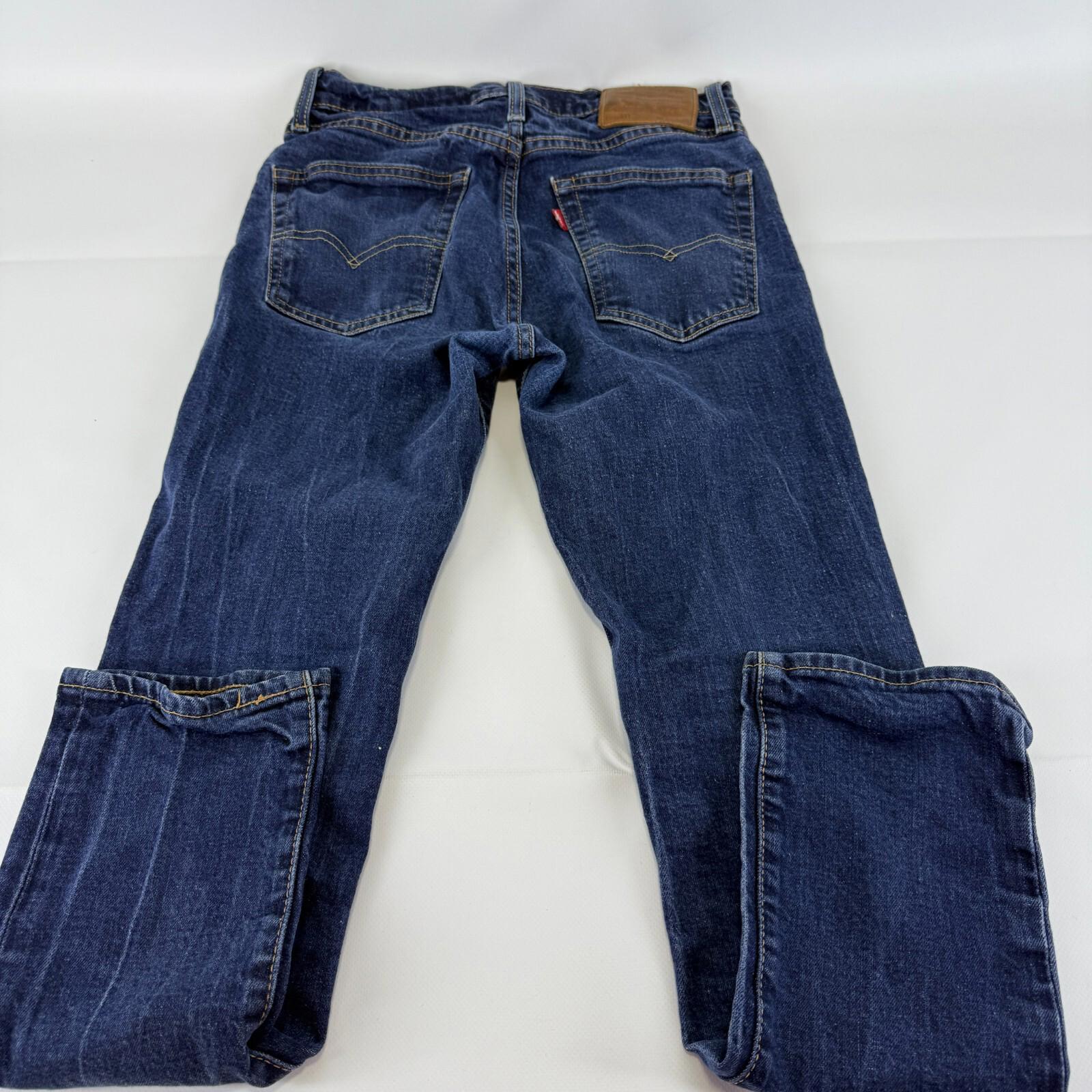 LEVI'S 511 BIG E Mens Jeans Waterless Blue Slim Stretch Straight W30" L30"
