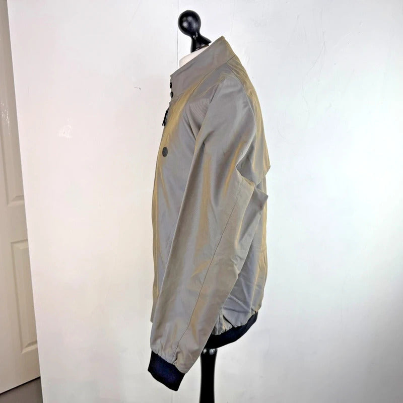 Ska & Soul Harrington Bomber Jacket Storm Grey Mens 3XL Reggae Skinhead Mod