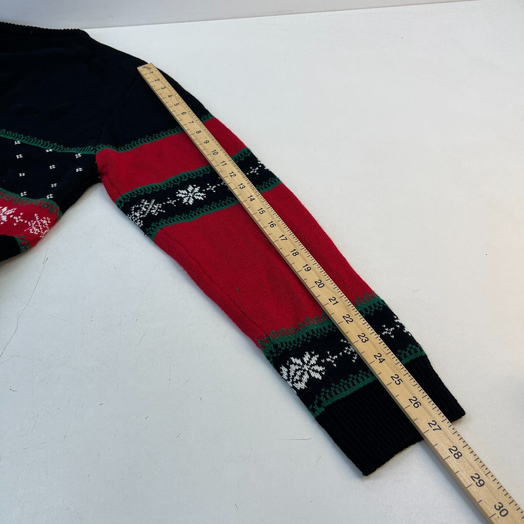 Rick and Morty Pickle Rick-mas Ugly Christmas Jumper Knit Sweater size 2XL