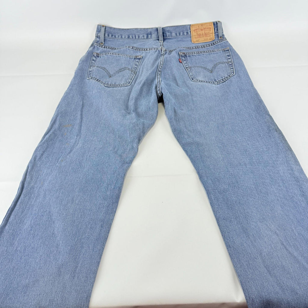 Vintage Levis 505 Jeans Stonewash Straight Blue W36" L29" Red Tab Denim