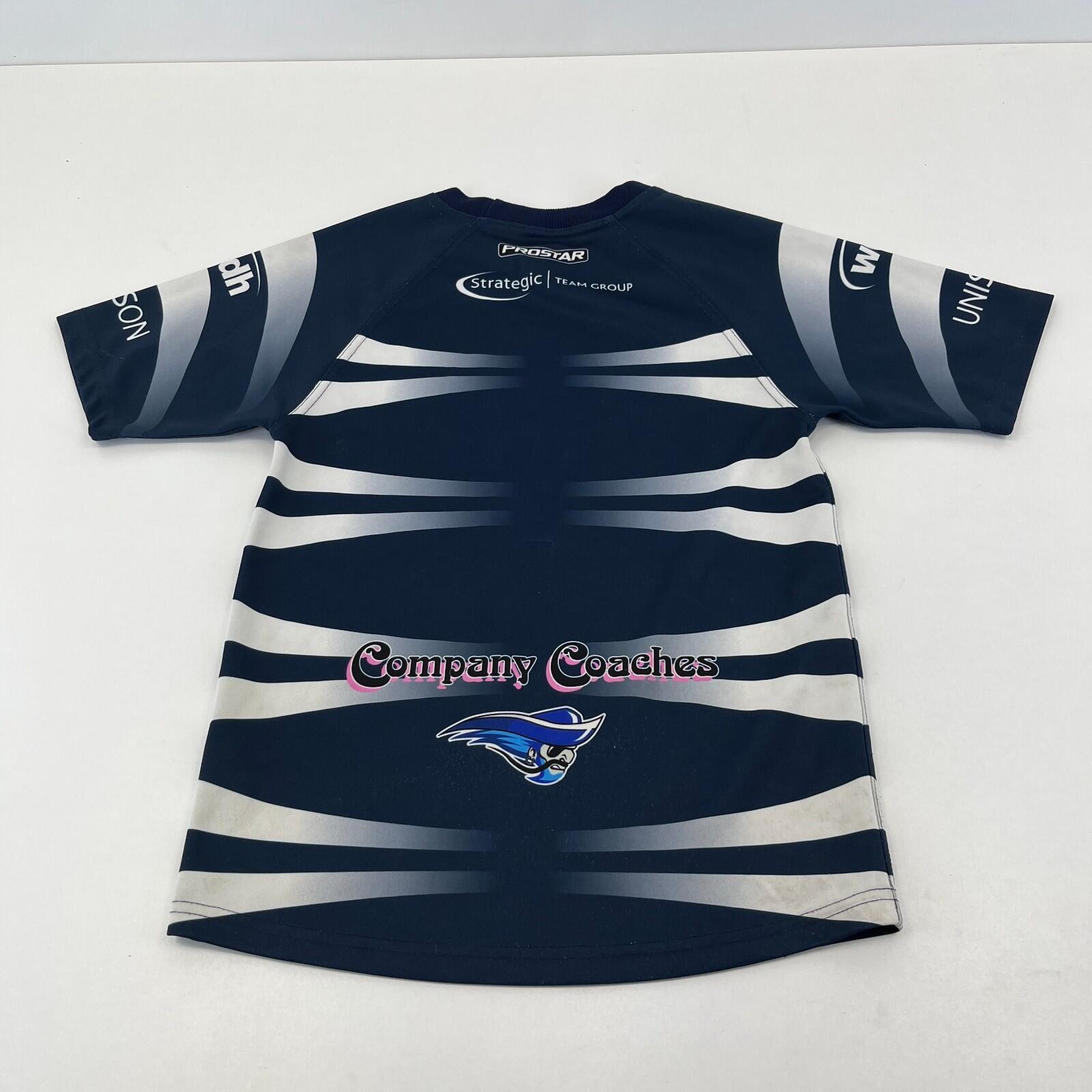 Prostar Featherstone Rovers Youth Rugby Shirt size M Medium Blue Home