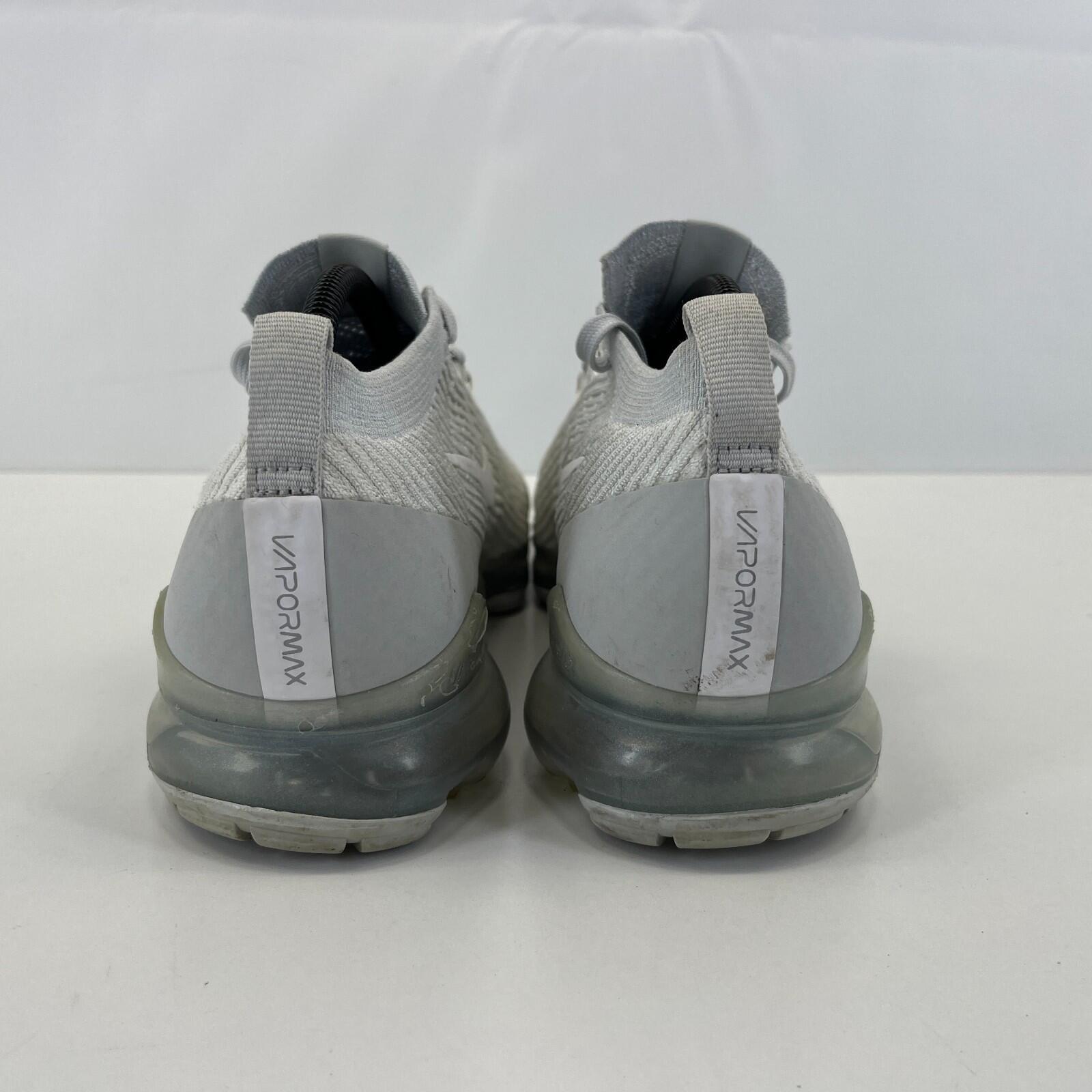 Nike Air Vapormax Flyknit 3 Platinum Light Grey 2019 size U.K 9.5