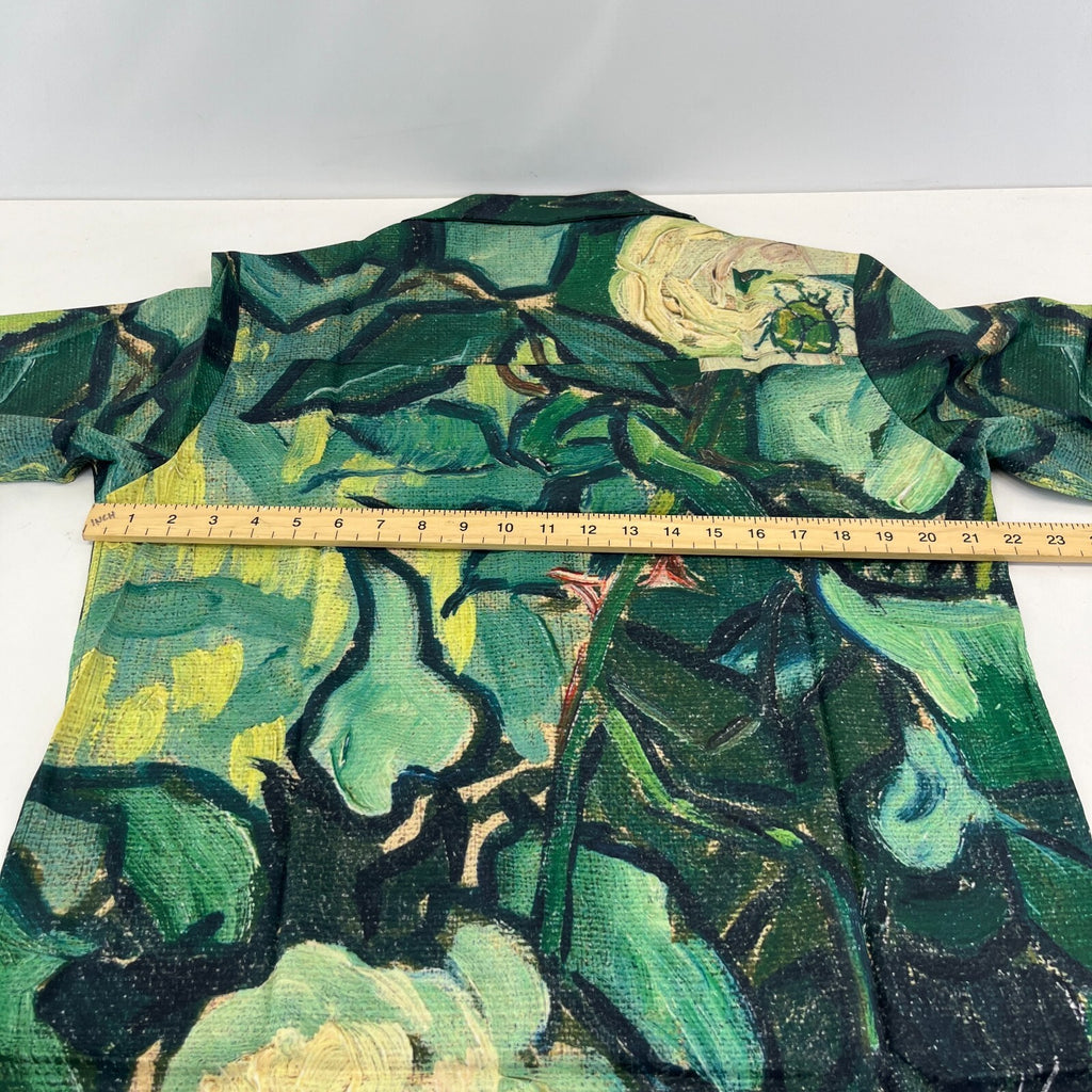 Gloomy Bear AOP Short Sleeve Shirt Forest Jungle Print size S - Sh*te Shirt
