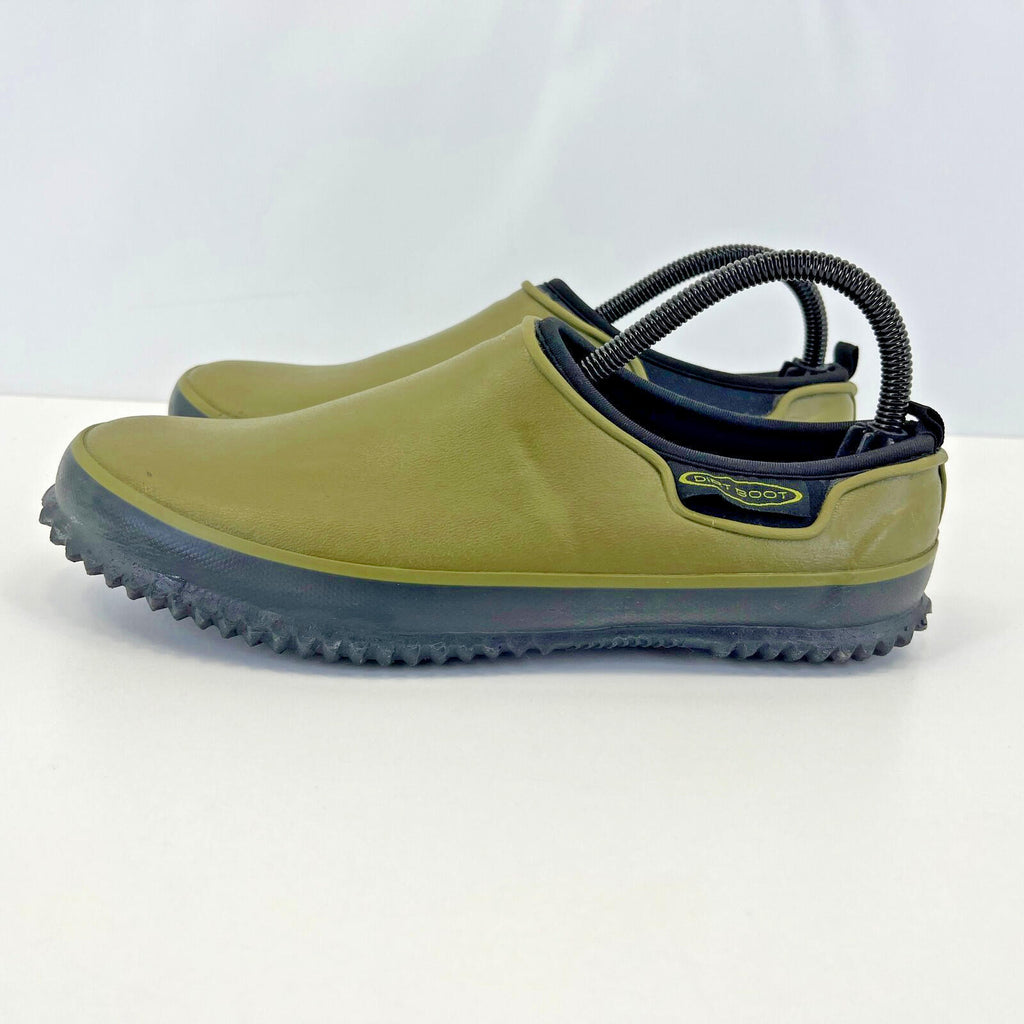 Dirt Boot Neoprene Waterproof Outdoor Garden Muck Shoes Slippers Green UK size 7