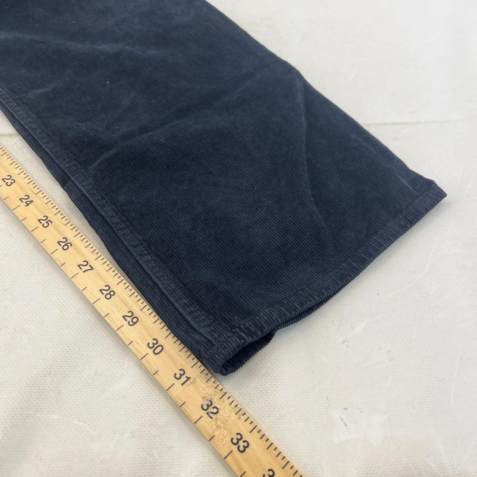 White Stuff Men's Corduroy Trousers/Jeans Straight Leg Dark Blue size 34R