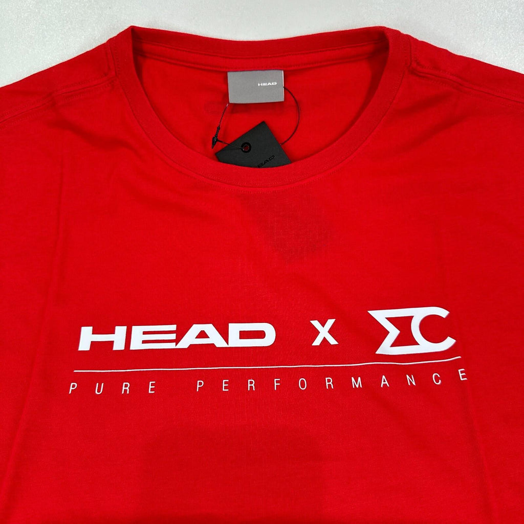 Head Club Ivan MC T-Shirt in Red Pure Performance Sports Top size XL  New