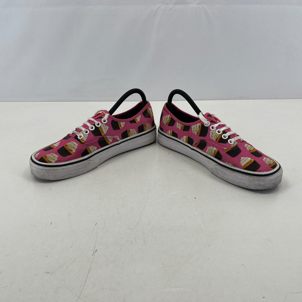 Rare Vans Off the Wall Pink Cupcake Trainers Shoes size UK 6 EU 39