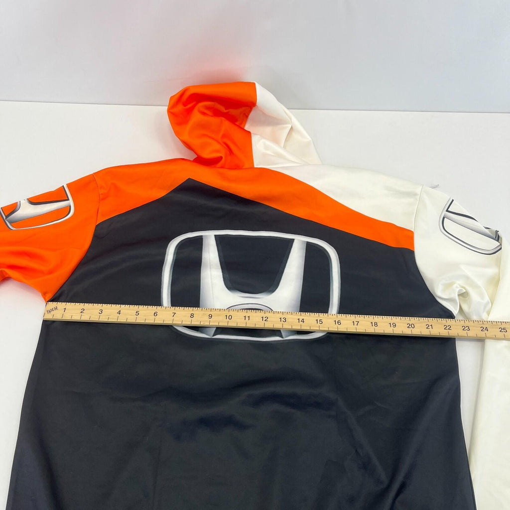 Honda Civic Promotional Hoodie Men’s size XL in Black Orange & White