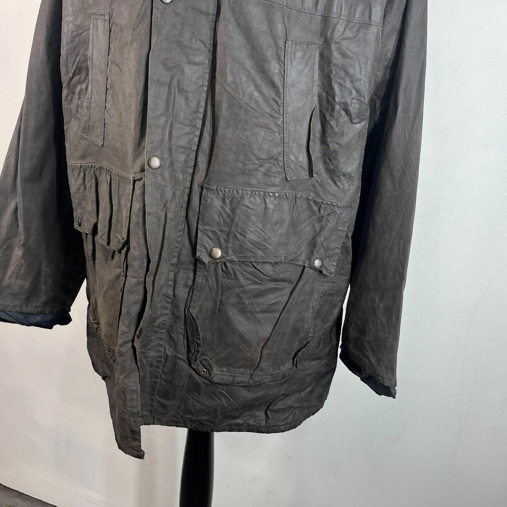 Alfa Laval Hamra The Windsor Wax Jacket size XL in Black Made in England