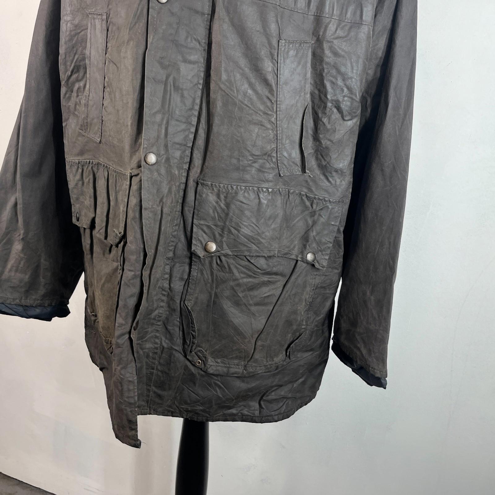 Alfa Laval Hamra The Windsor Wax Jacket size XL in Black Made in England