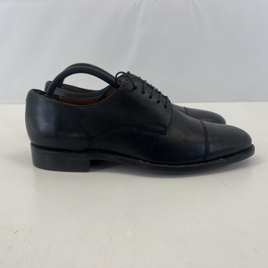 Gordon & Bros Men's Black Leather Oxford Dress Shoes size UK 8 - EU 42