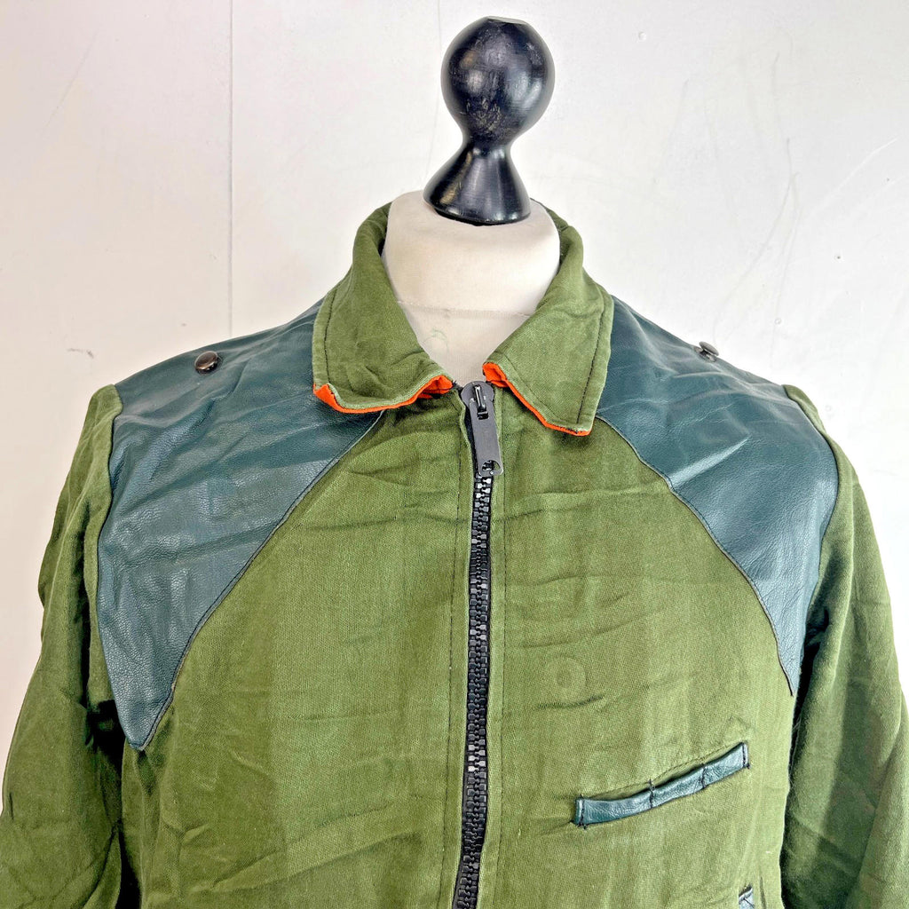 Vintage Turima Sweden Mens Hunting Jacket size Medium in Green inc Fleece Liner