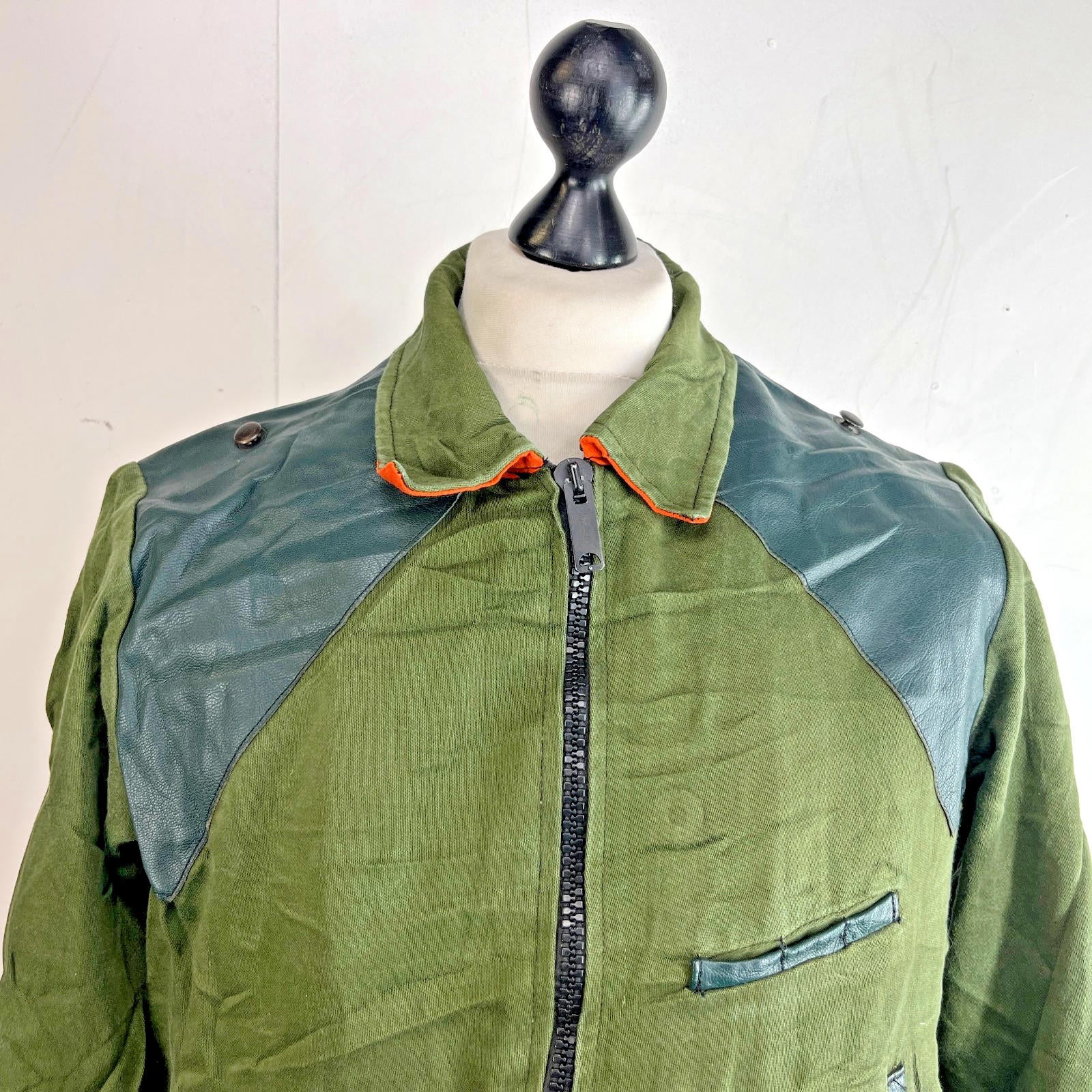 Vintage Turima Sweden Mens Hunting Jacket size Medium in Green inc Fleece Liner