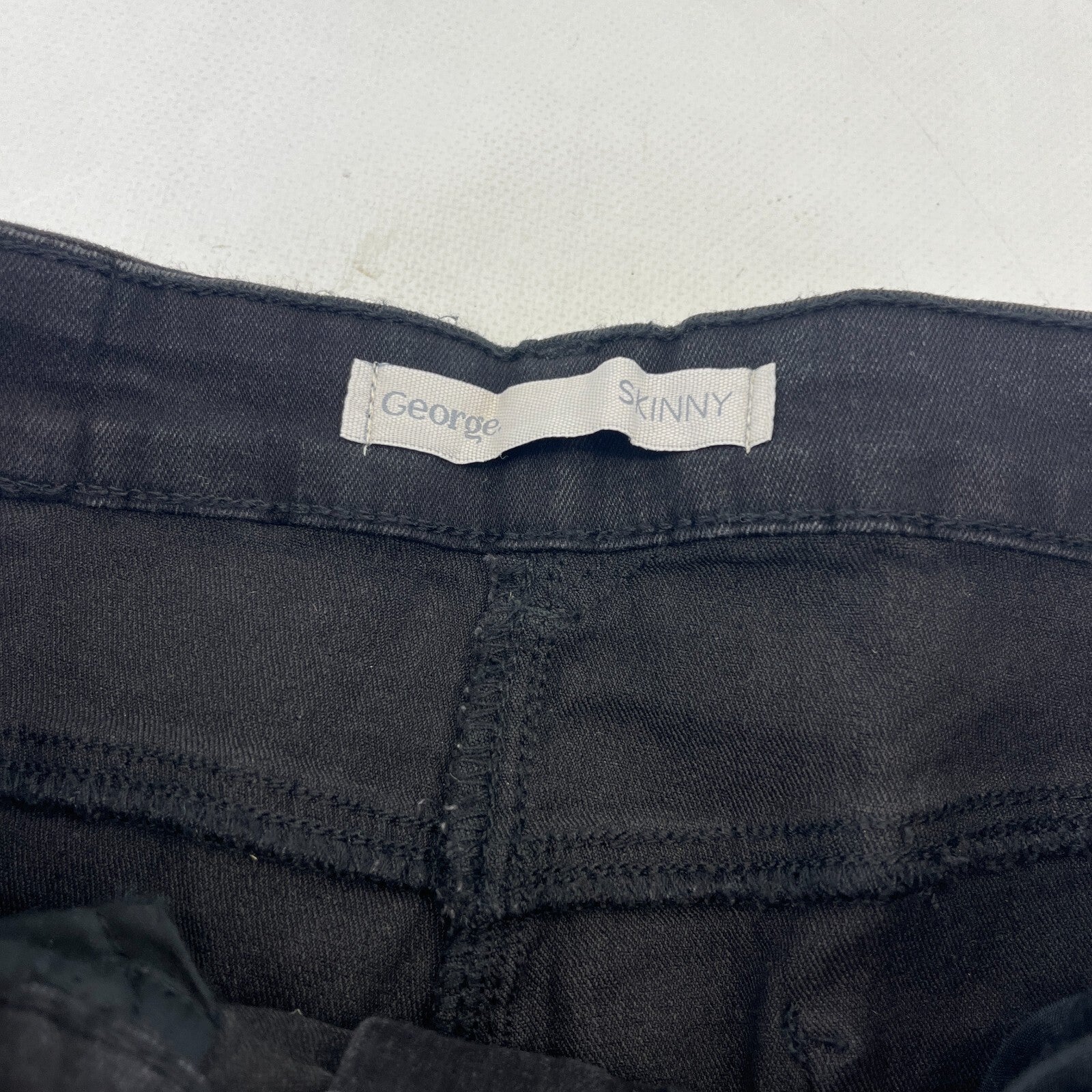 Ladies Skinny Fit Jeans UK size 12 in Black by George at Asda - NWOT