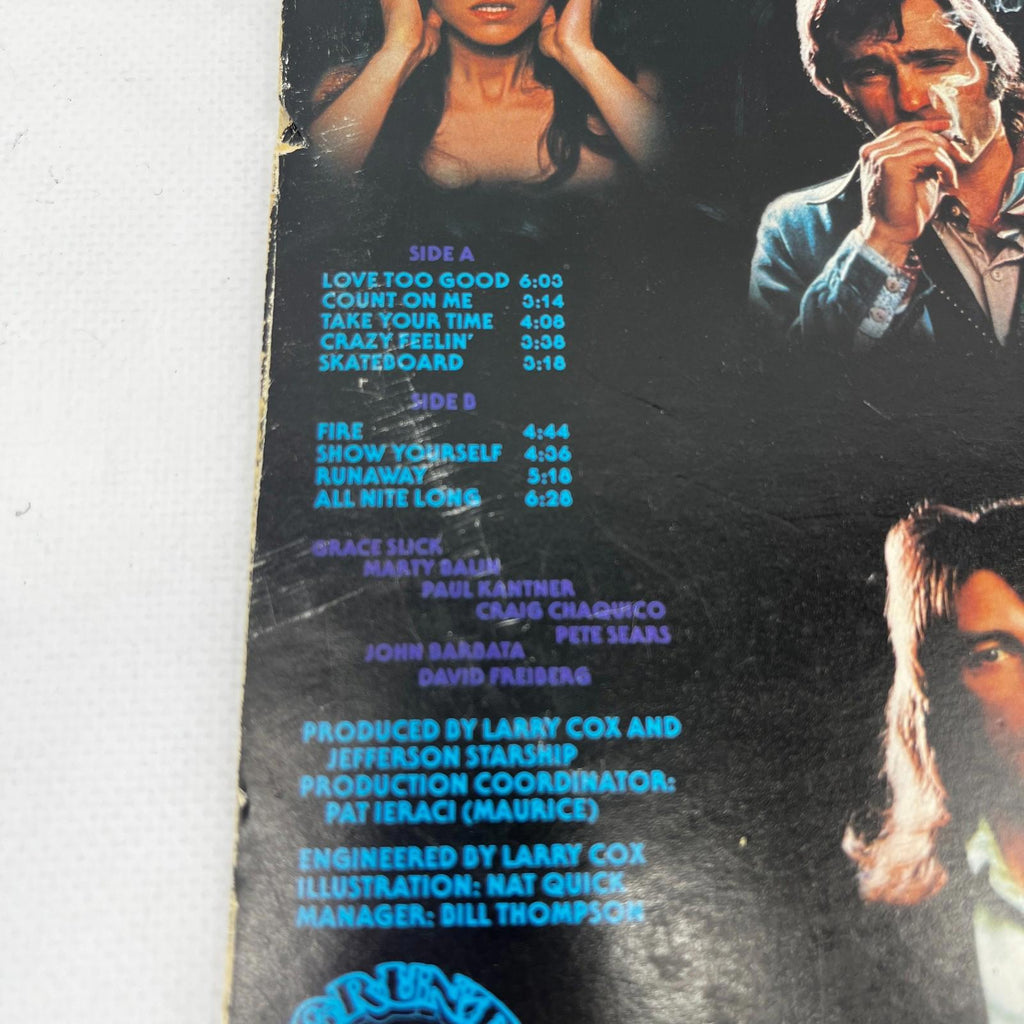 Jefferson Starship - Earth - Vinyl LP + Inner - VG+/VG