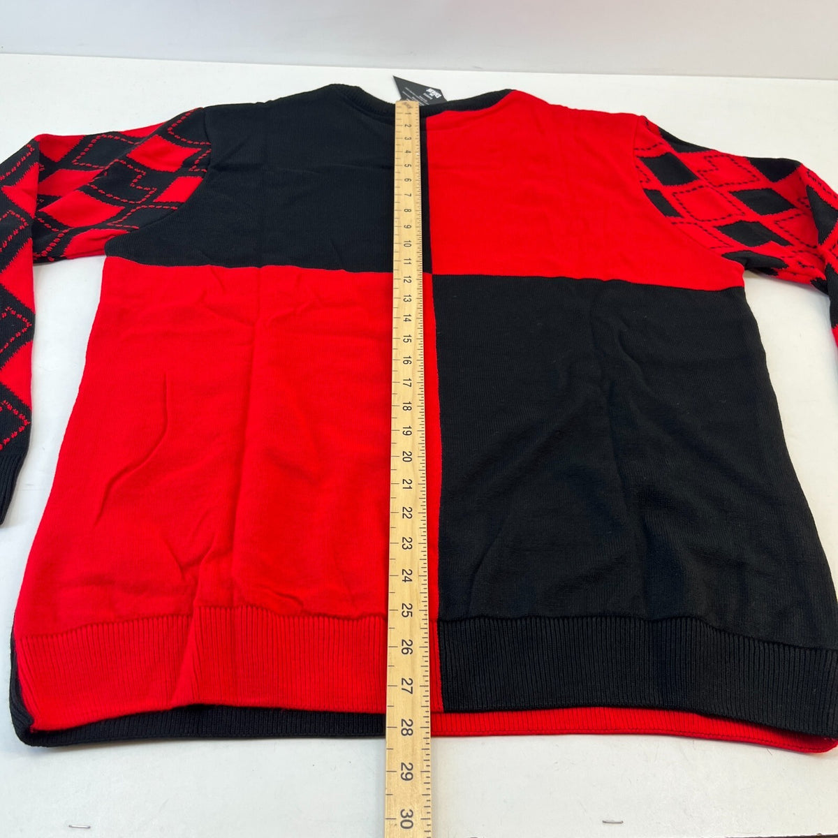 Batman Harley Quinn Xmas Christmas Jumper Sweater size XL Gotham Joker - New