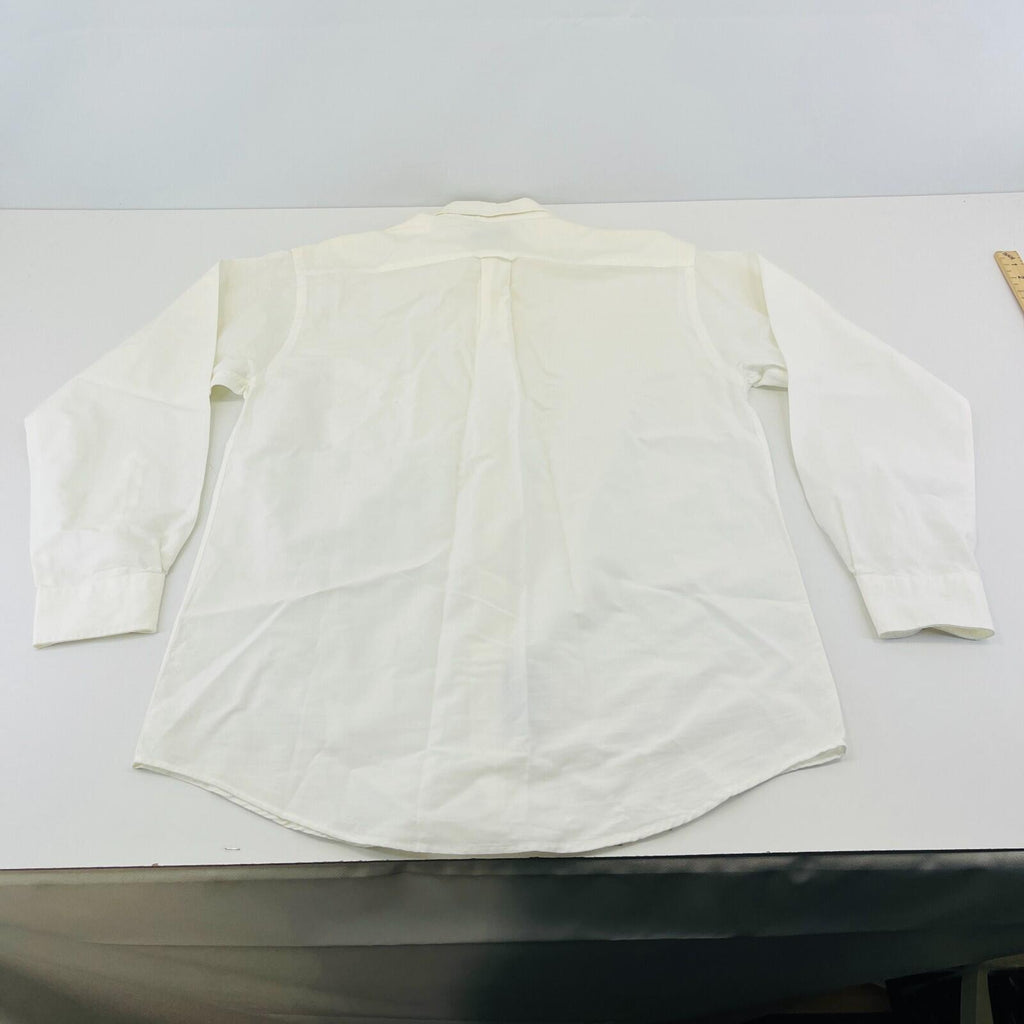 Gant The University Oxford Shirt Mens size Medium in Light Cream White