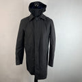 Superdry Idris Elba The Director Raincoat Jacket w/ Removable Hood Black size M