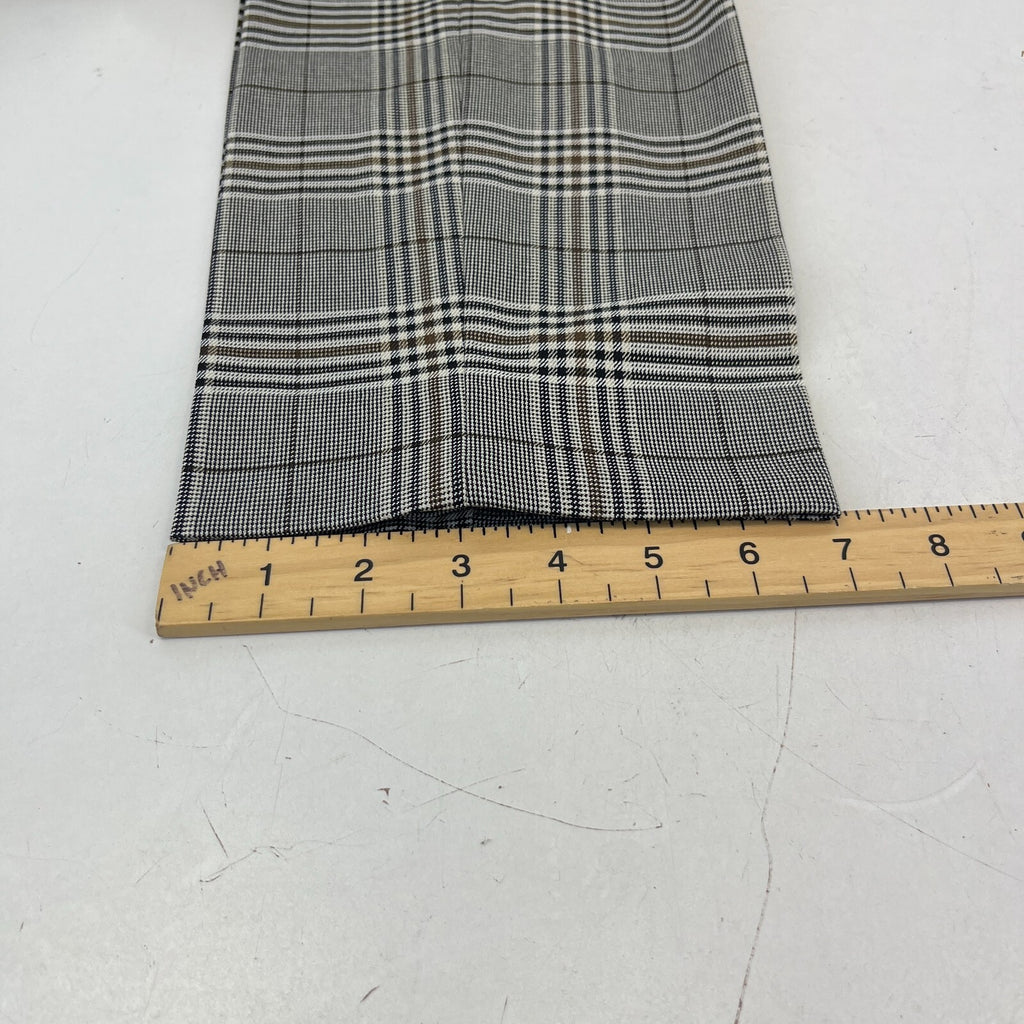 Next Tailoring Men's Grey Check Suit 44L Dark Grey W36 L31 Trousers Skinny Fit