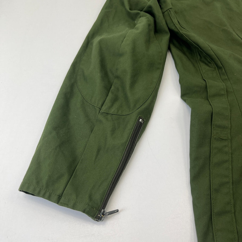 Vintage Marquardt & Schulz German Army Chore Jacket Olive Green Military EU 50