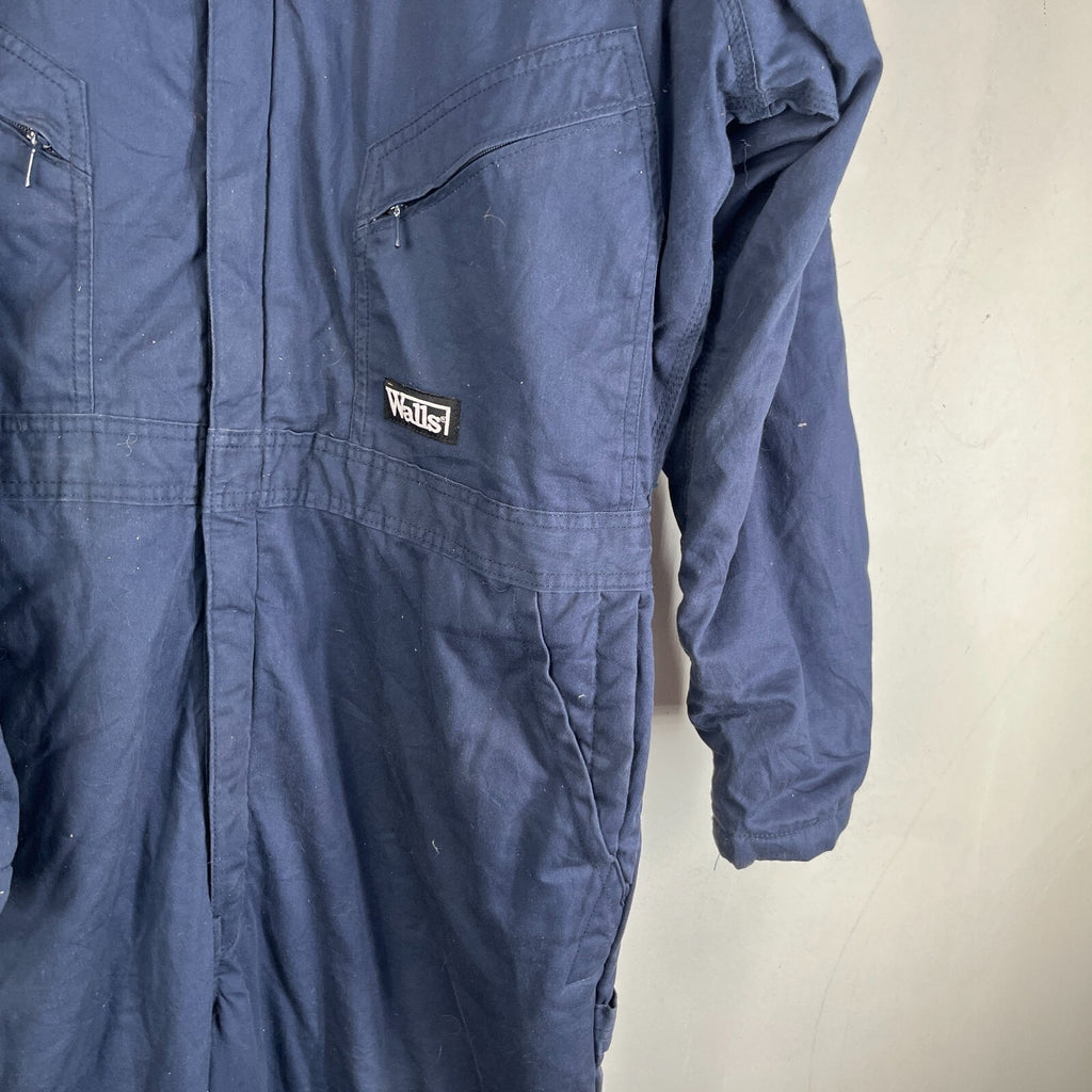 Vintage Walls Workwear Overalls Men's XL-Regular Quilted Insulated Boiler Suit