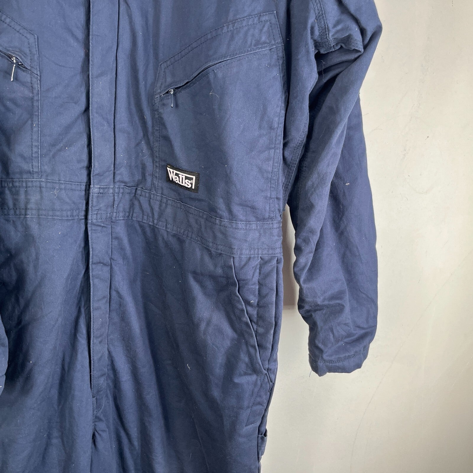 Vintage Walls Workwear Overalls Men's XL-Regular Quilted Insulated Boiler Suit