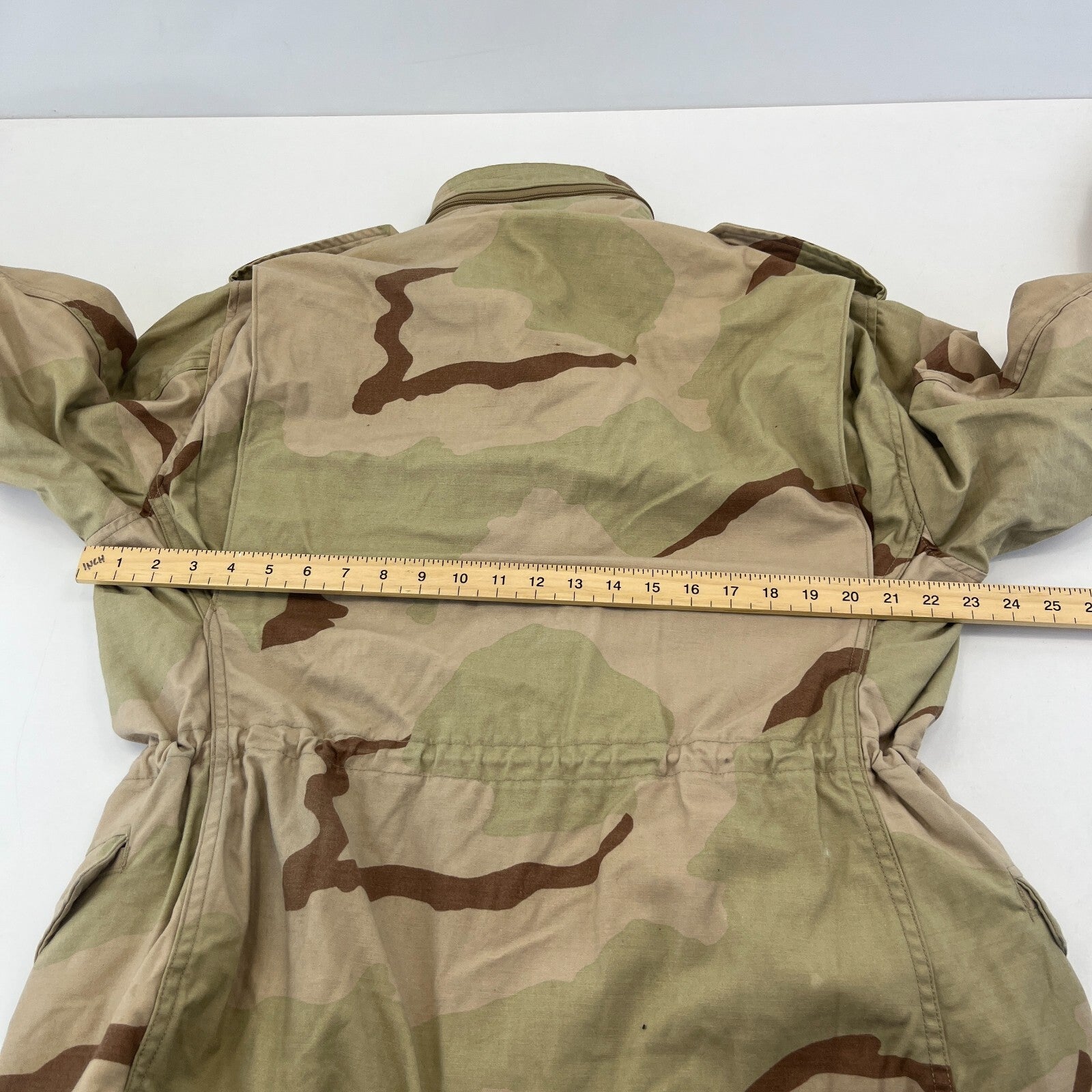 US Army Surplus Issue DCU Desert Camo Tri Colour M65 Cold Weather Jacket Medium-Regular