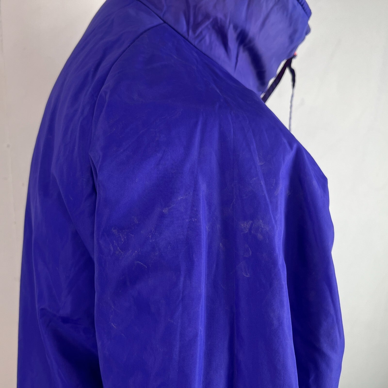 Vintage 1991 Columbia Reversible Ski/Snowboard Bomber Jacket Pink/Purple size L