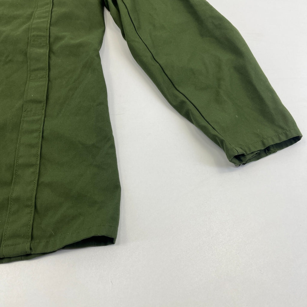 Vintage Marquardt & Schulz German Army Chore Jacket Olive Green Military EU 50