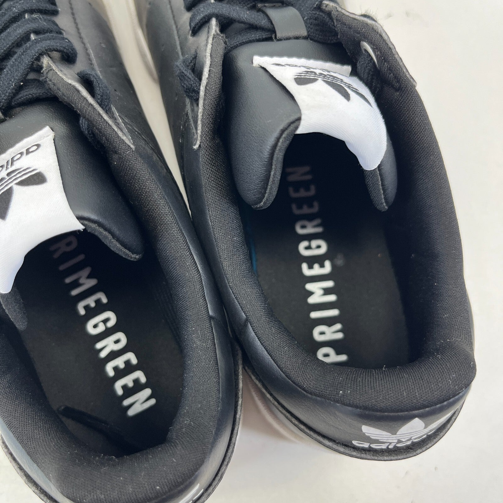 Adidas Court Tourino Trainers Black on White size UK 7 - EU 40 2/3