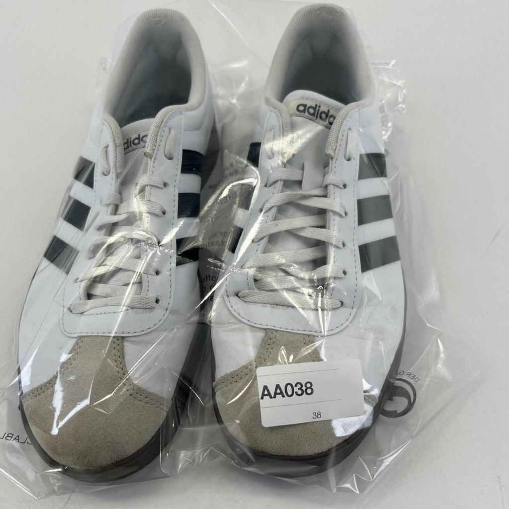 Adidas VL Court Base Men's Trainers Shoes White/Black UK size 9