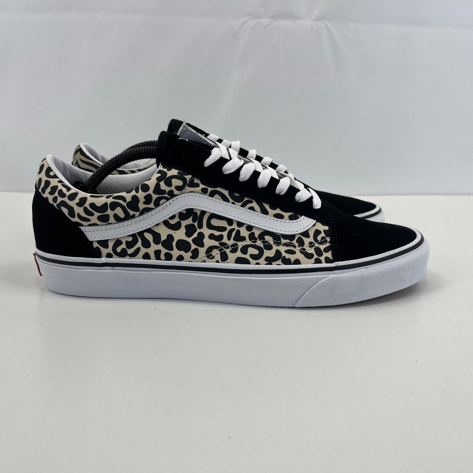 Vans Safari Animal Print Low Top Trainers size UK 10.5 EU 45 - New in Box