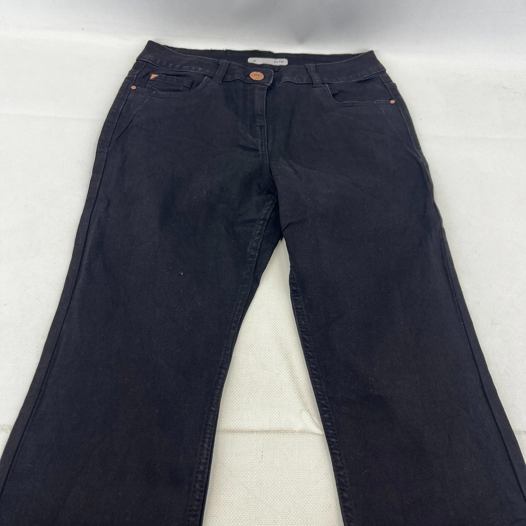 Nutmeg Slim Fit Jeans in Black UK Women's size 8 - NWOT