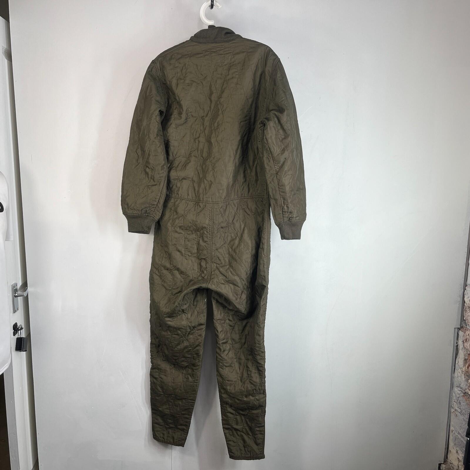 German Bundeswehr Army Quilted Coveralls Gr.12 Tank Suit Boiler Overalls