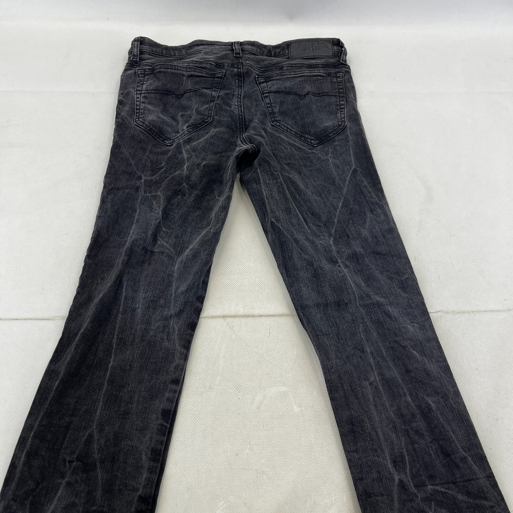 Diesel Women's Skinzee Super Slim Skinny Stretch Jeans W31 L30 Black Denim