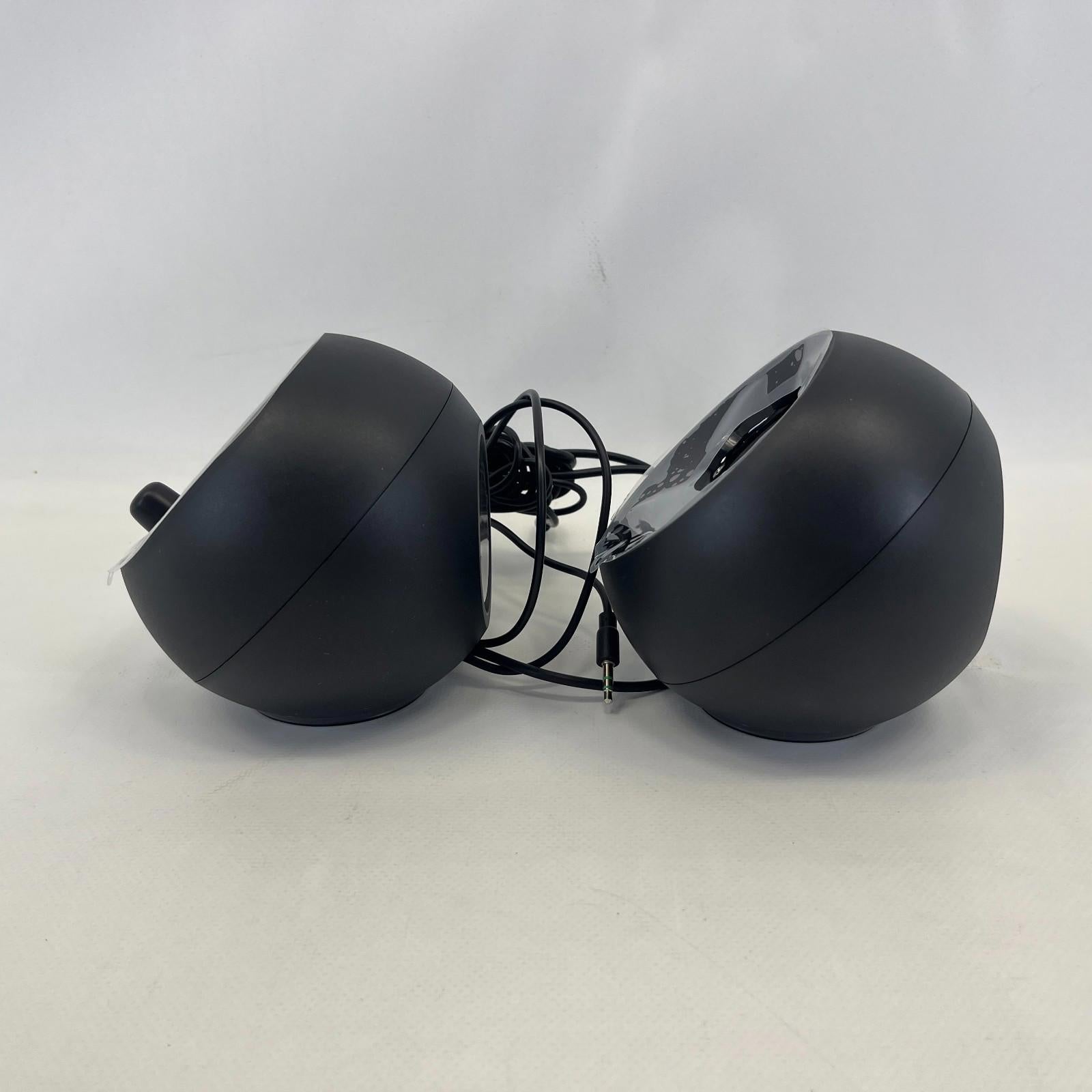 Creative Pebble SE 2.0 Desktop Speakers Black w/ Light-Up Base USB Type-C