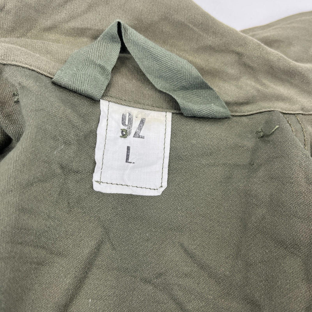 1968 French Army Combat Jacket Parka in Olive Green size 92 L - Near Mint