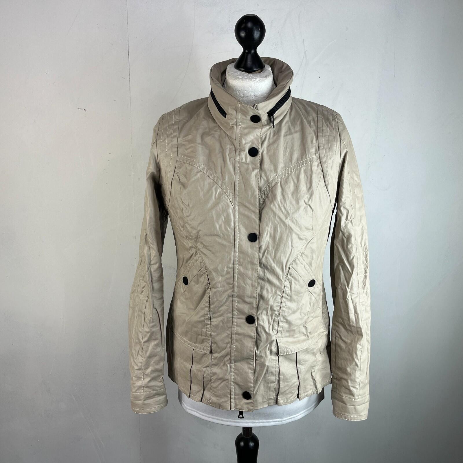 Creenstone Women’s Wax Jacket EU size 40 (UK 14) Light Beige